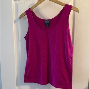 396. Chico's Fuchsia Women's Tank Top. Size 1 (M)